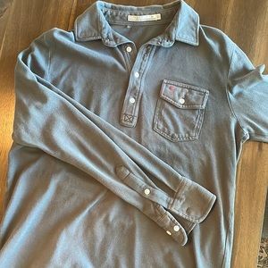 Men’s Criquet pique long sleeve players shirt